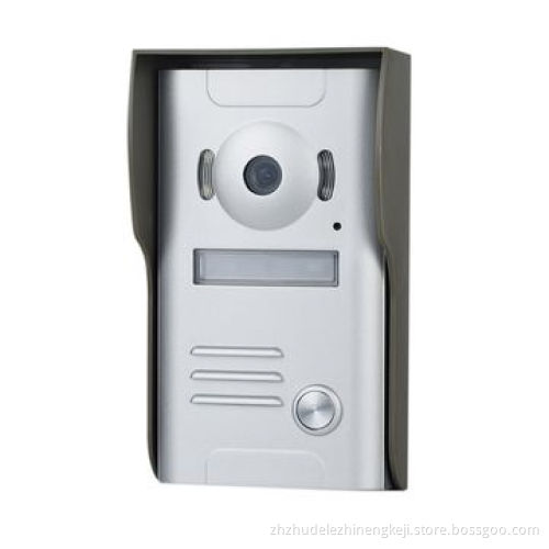 7-inch Mirror Design Color Video Doorphone, Rainproof and Anti-riot Outdoor Unit